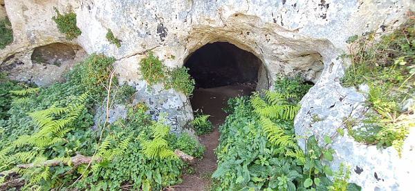 La Grotta del Mammino, ingresso
