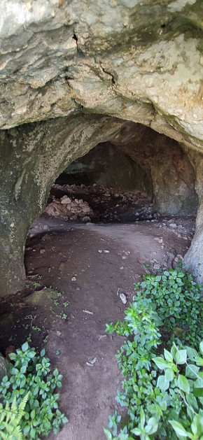 Grotta del Mammino, interno