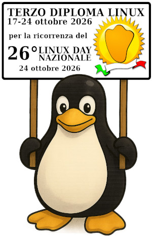Il terzo diploma GNU/Linux, ed. 2026
