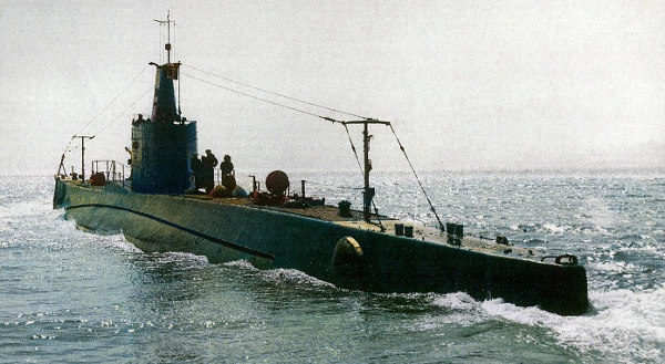 Il sommergibile Pietro Micca nel 1937